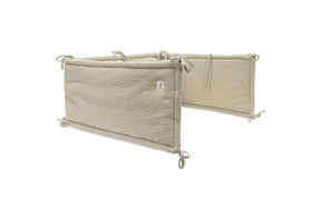 Tour de lit/Tour de parc 30x180cm Soft Waves Olive Green Jollein