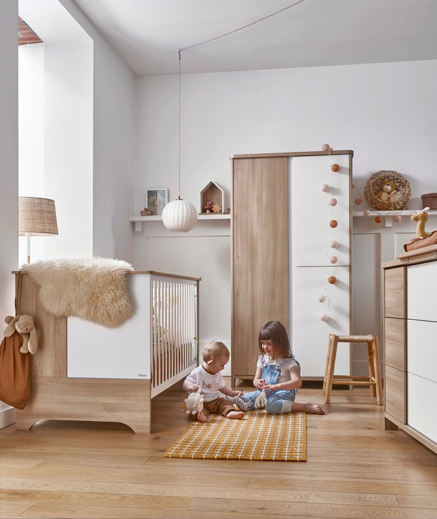 Lit bébé 70x140 cm Sacha - GALIPETTE - Cribs & Toddler Beds par Galipette