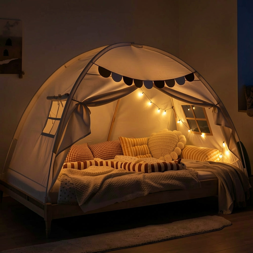 Tente pour lit Enfant 3‑en‑1