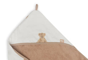 Cape de Bain 75x75cm Teddy Bear GOTS - Jollein - Bath Towels & Washcloths par Jollein