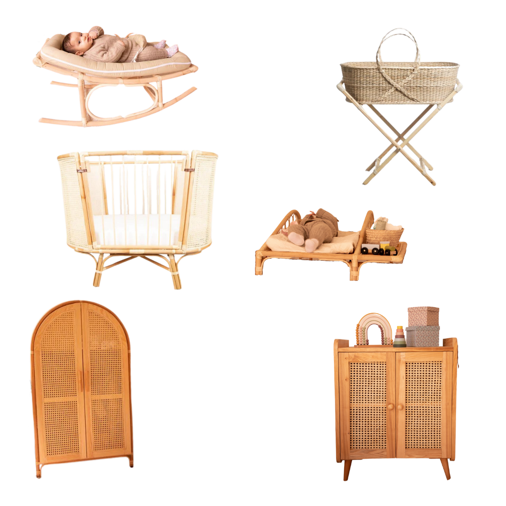 Chambre complète avec lits cododo Alwan Créations - Baby & Toddler Furniture par Alwan Créations