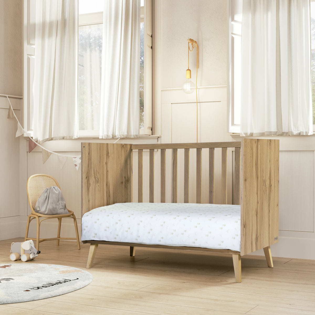 Chambre Martha avec lit bébé 120x60cm Micuna