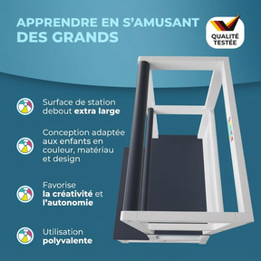 Tour d'apprentissage Barn Montessori 93 × 51 × 50 cm