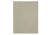 Couverture Berceau 75x100cm Basic Knit Olive Green/Fleece Jollein