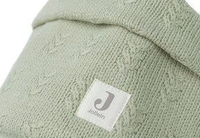 Panier de rangement Grain Knit Olive Green - Jollein