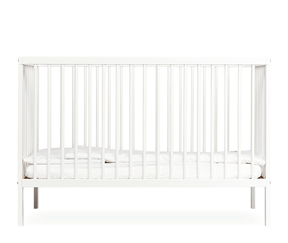 Mini Lit Bébé à barreaux 60x120cm sommier réglable