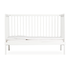 Mini Lit Bébé à barreaux 60x120cm sommier réglable