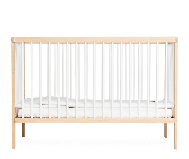 Mini Baby Bed | Certified beech wood 60x120