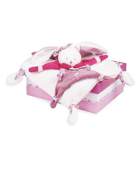 Doudou plat Cerise le lapin rose 27 cm Doudou et Compagnie - Stuffed Animals par Doudou et compagnie