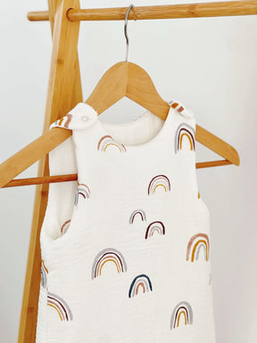 Gigoteuse double gaze de coton GOTS Rainbow 0/6 mois Babykare - Baby & Toddler Sleepwear par Babykare