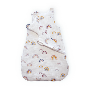 Gigoteuse double gaze de coton GOTS Rainbow 0/6 mois Babykare - Baby & Toddler Sleepwear par Babykare