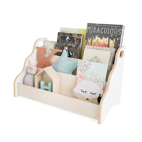 Caisse à livre Montessori 52×25×64 cm bois naturel
