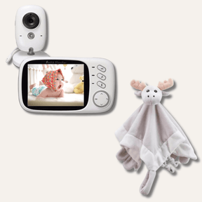 Babyphone Babykare + Doudou Élan Elvin  | Offre Pack - Baby Monitors par Babykare