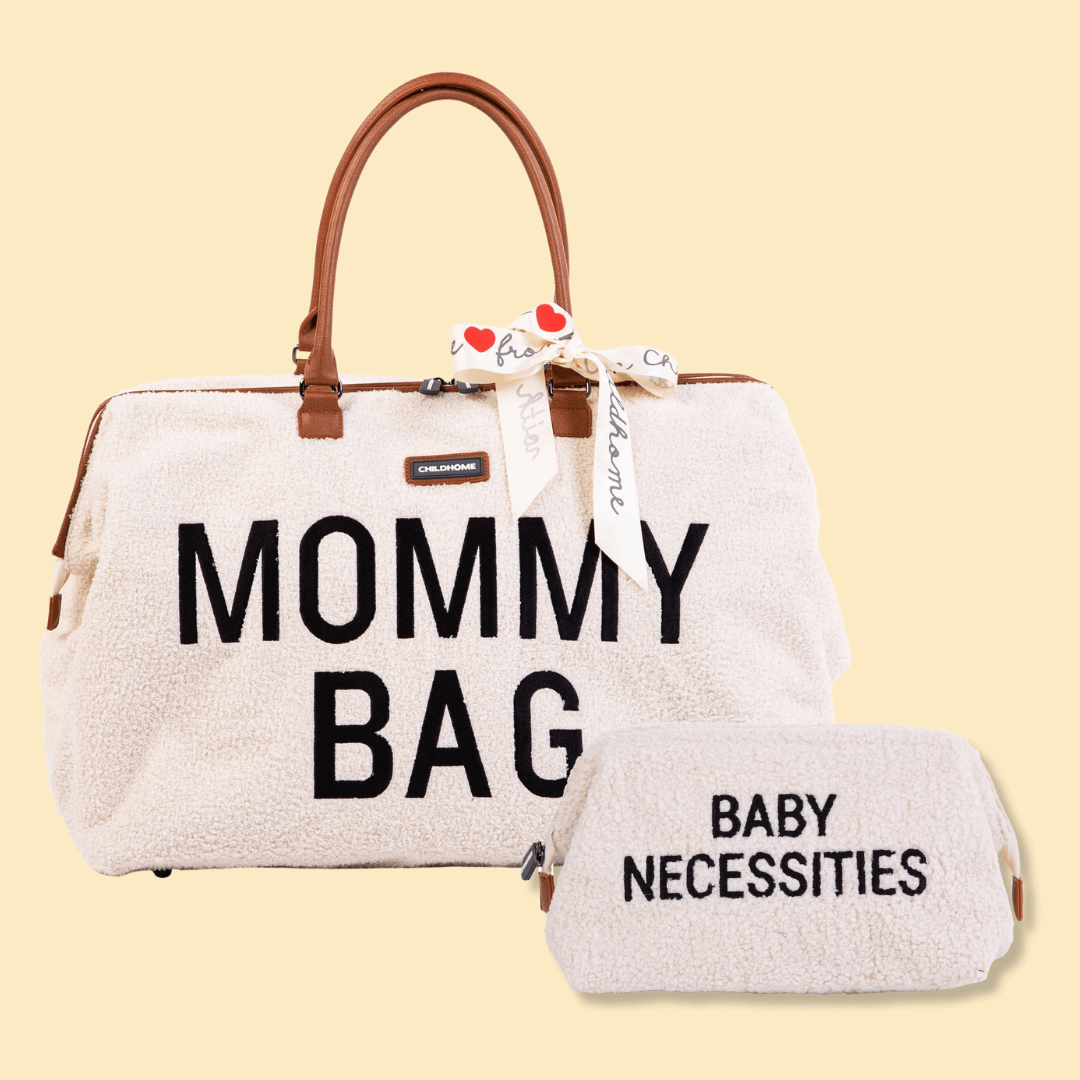 Sac à langer Mommy Bag et Trousse de toilette Baby Necessities Teddy Childhome - Diaper Bags par Childhome