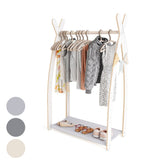 Portant chambre enfant MAMOI en bois naturel 53×32×95 cm