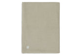 Couverture 100x150cm Basic Knit Olive Green/Fleece - Jollein