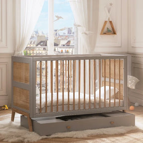 Lit bébé évolutif Marélia 70x140 Lune Théo Bébé - Cribs & Toddler Beds par Théo Bébé