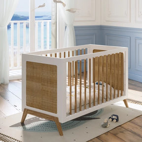 Lit bébé évolutif Marélia 60x120 Neige Théo Bébé - Cribs & Toddler Beds par Théo Bébé