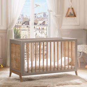 Lit bébé évolutif Marélia 60x120 Lune Théo Bébé - Cribs & Toddler Beds par Théo Bébé