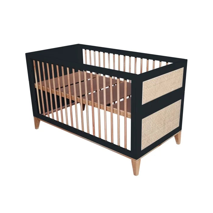 Lit bébé évolutif Nami 70x140 Onyx Théo Bébé - Cribs & Toddler Beds par Théo Bébé