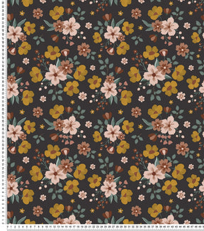 Papier peint Capucine motif bouquet Lilipinso - Wallpapers par Lilipinso