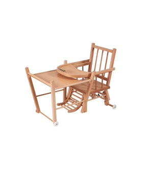 Chaise haute en bois Marcel Combelle - High Chairs & Booster Seats par Combelle