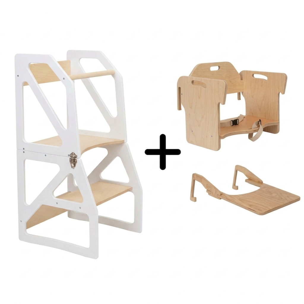 Tour d'apprentissage Montessori 4-en-1 ModuStep