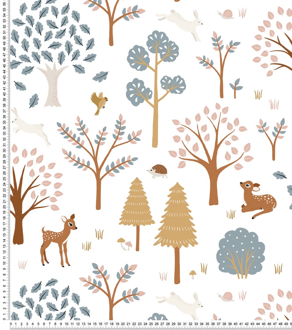 Papier peint Jöro motif forêt Lilipinso - Wallpapers par Lilipinso