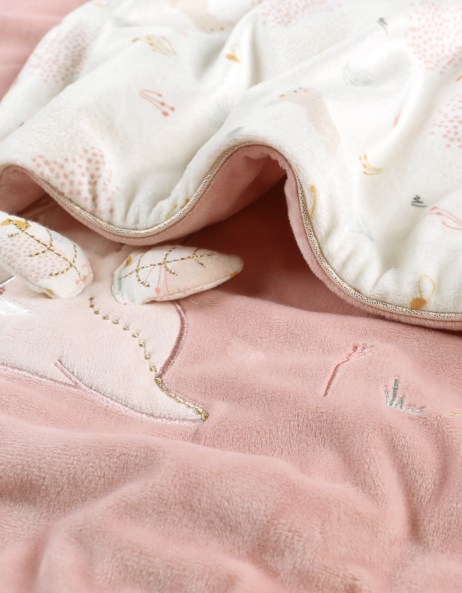 Mother's Choice Couverture à capuche en polaire pour bébé - Polaire corail  en polyester ultra douce et douillette - Grande couverture à capuche pour