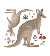 Grand sticker Lilydale animaux Lilipinso - Wallpapers par Lilipinso