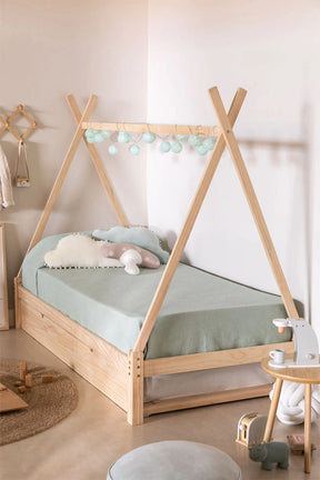 Lit en bois pour matelas de 90 cm Joan Kids - Cribs & Toddler Beds par Sklum