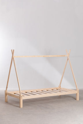Lit en bois pour matelas de 90 cm Joan Kids - Cribs & Toddler Beds par Sklum