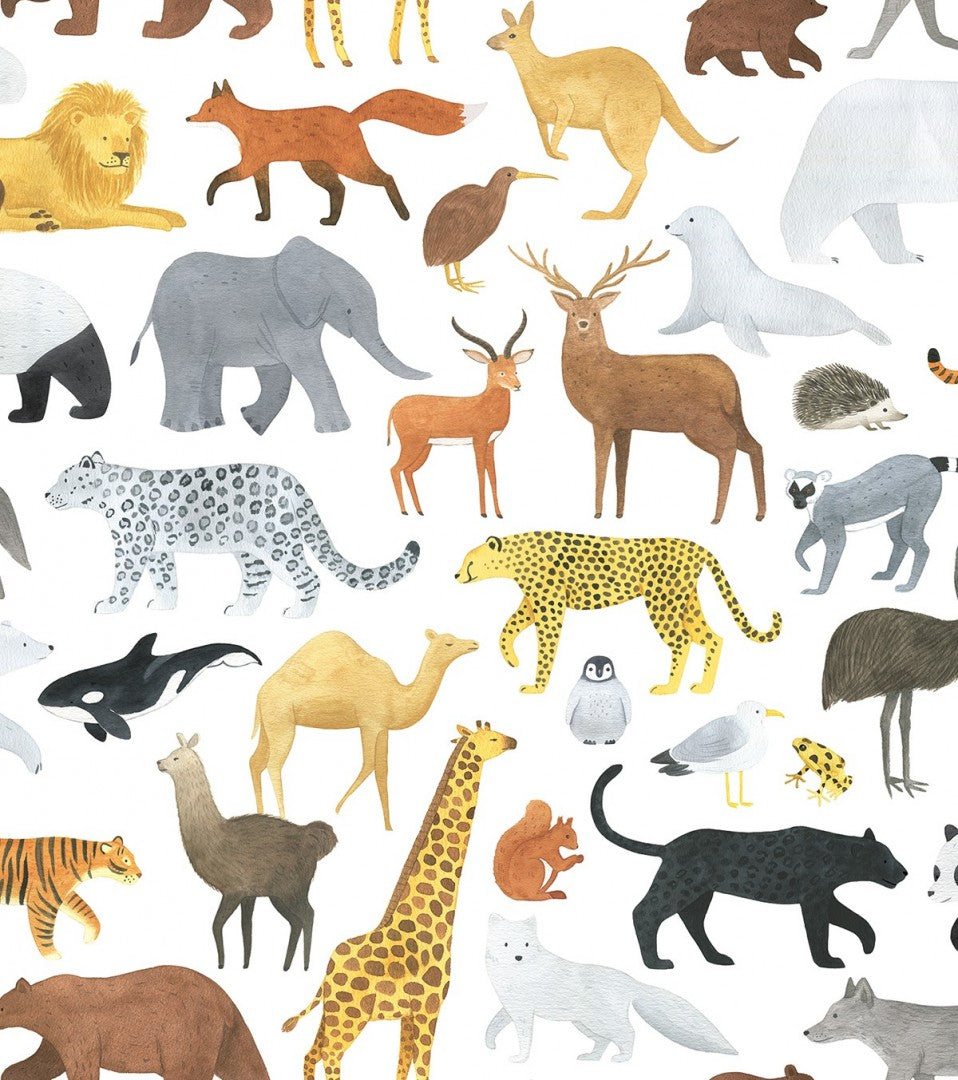 Papier peint Living Earth motif animaux Lilipinso - Wallpapers par Lilipinso