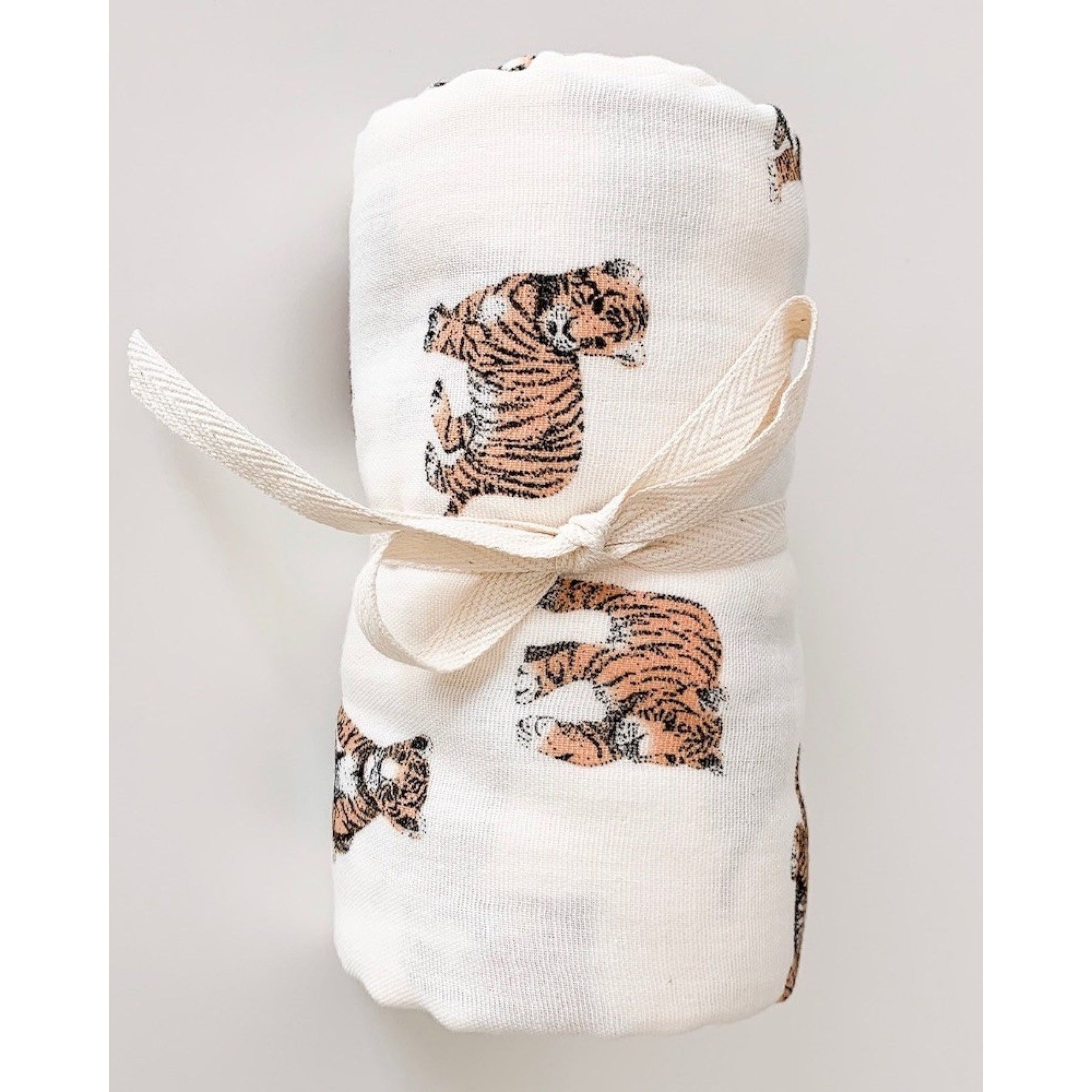 Maxi lange Gaspard 110x110 cm Tigre Milinane - Diaper Bags par Milinane