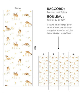 Papier peint Oh Deer Lilipinso - Wallpapers par Lilipinso