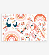 Planche de stickers Paradisio Lilipinso - Wallpapers par Lilipinso