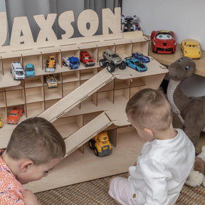 Wooden garage for children - to customize