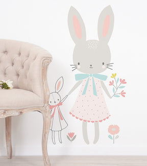 Grand sticker Sweet Bunnies Lilipinso - Wallpapers par Lilipinso