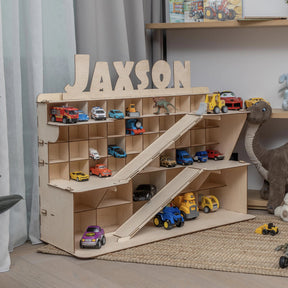 Garage en bois pour enfants à personnaliser