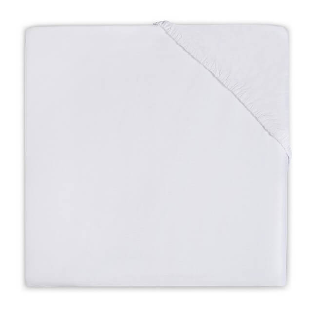 Drap-housse tissu Coton Blanc - Jollein - Mattress Protectors par Jollein