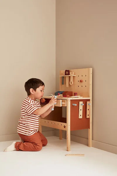 Kids Concept® Etabli enfant Kid's Hub bois