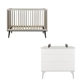 Chambre complète Flow Stone Quax - Baby & Toddler Furniture par Quax