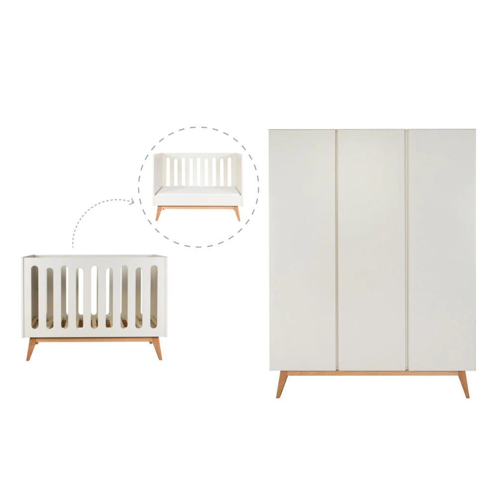 Chambre complète Trendy Clay Quax - Baby & Toddler Furniture par Quax