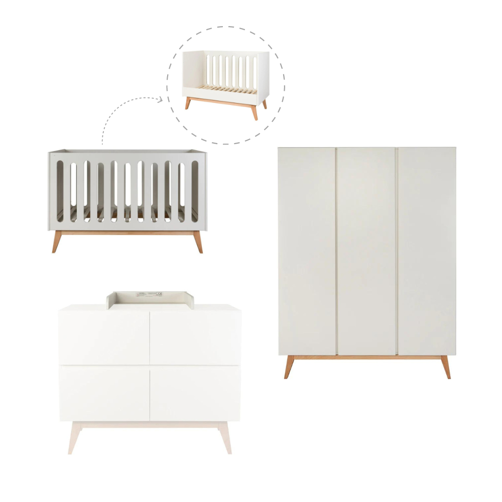 Chambre complète Trendy Clay Quax - Baby & Toddler Furniture par Quax
