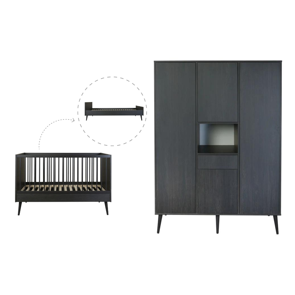 Chambre complète Cocoon Eboni Quax - Baby & Toddler Furniture par Quax