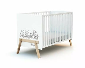 Lit Bébé 60x120cm Disney Winnie Canaille AT4 - Cribs & Toddler Beds par AT4