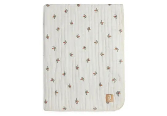 Couverture Berceau gaze de coton 75x100cm Rosehip Jollein - Swaddling & Receiving Blankets par Jollein