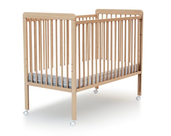 Lit bébé 60x120 cm Coulissant Essentiel AT4 - Cribs & Toddler Beds par AT4