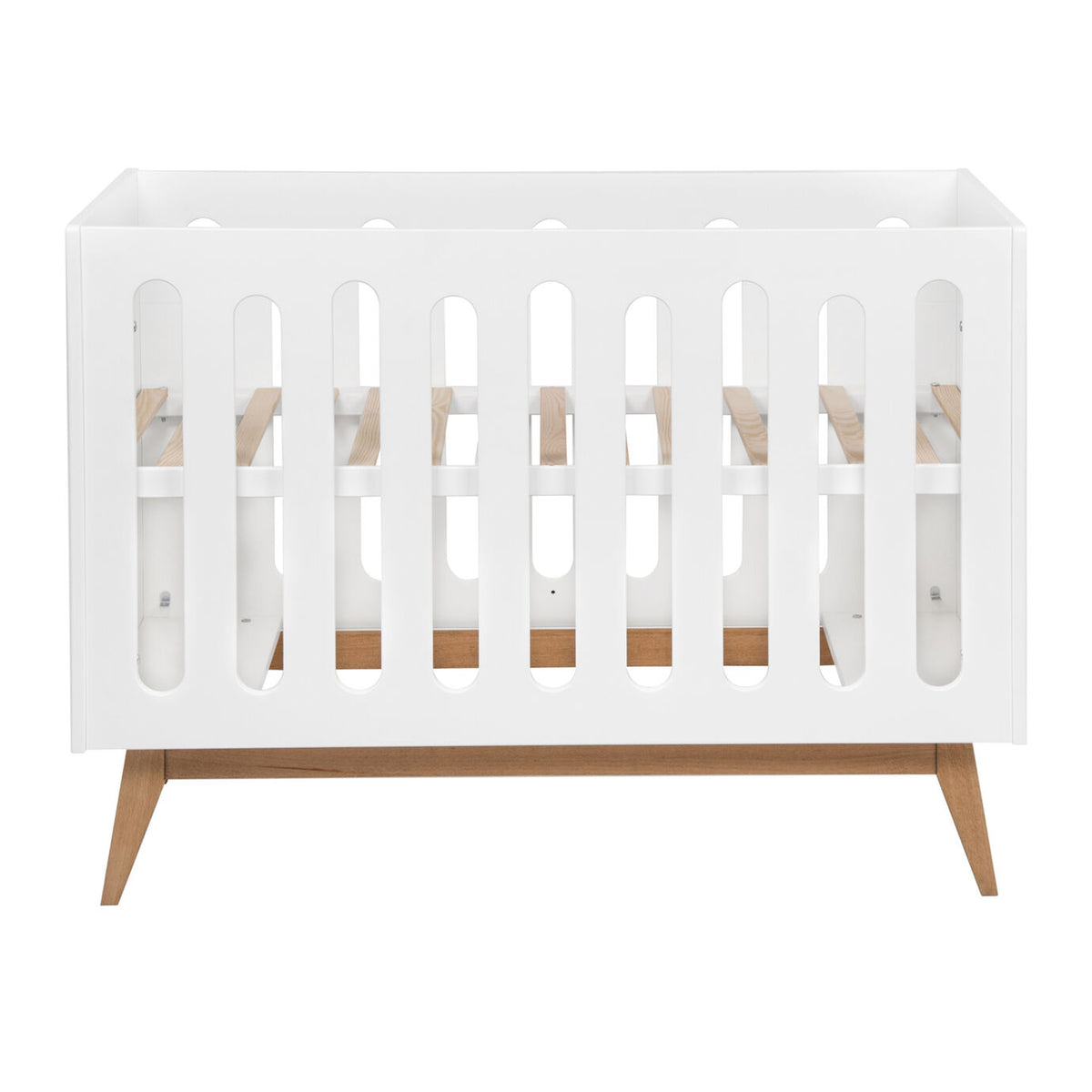 Lit à barreaux bébé 140x70cm Trendy White Quax - Cribs & Toddler Beds par Quax
