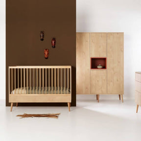 Lit bébé Cocoon Natural Oak (120x60cm) Quax - Cribs & Toddler Beds par Quax